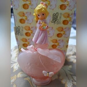 Precious Moments Heart Perfume Bottle